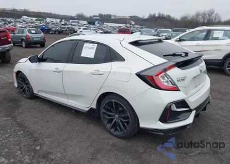 2021 Honda Civic Sport from USA, damaged, VIN SHHFK7H41MU422143